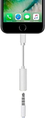 Apple Lightning to 3.5mm Headphone Jack Adapter (White, MMX62ZM/A)