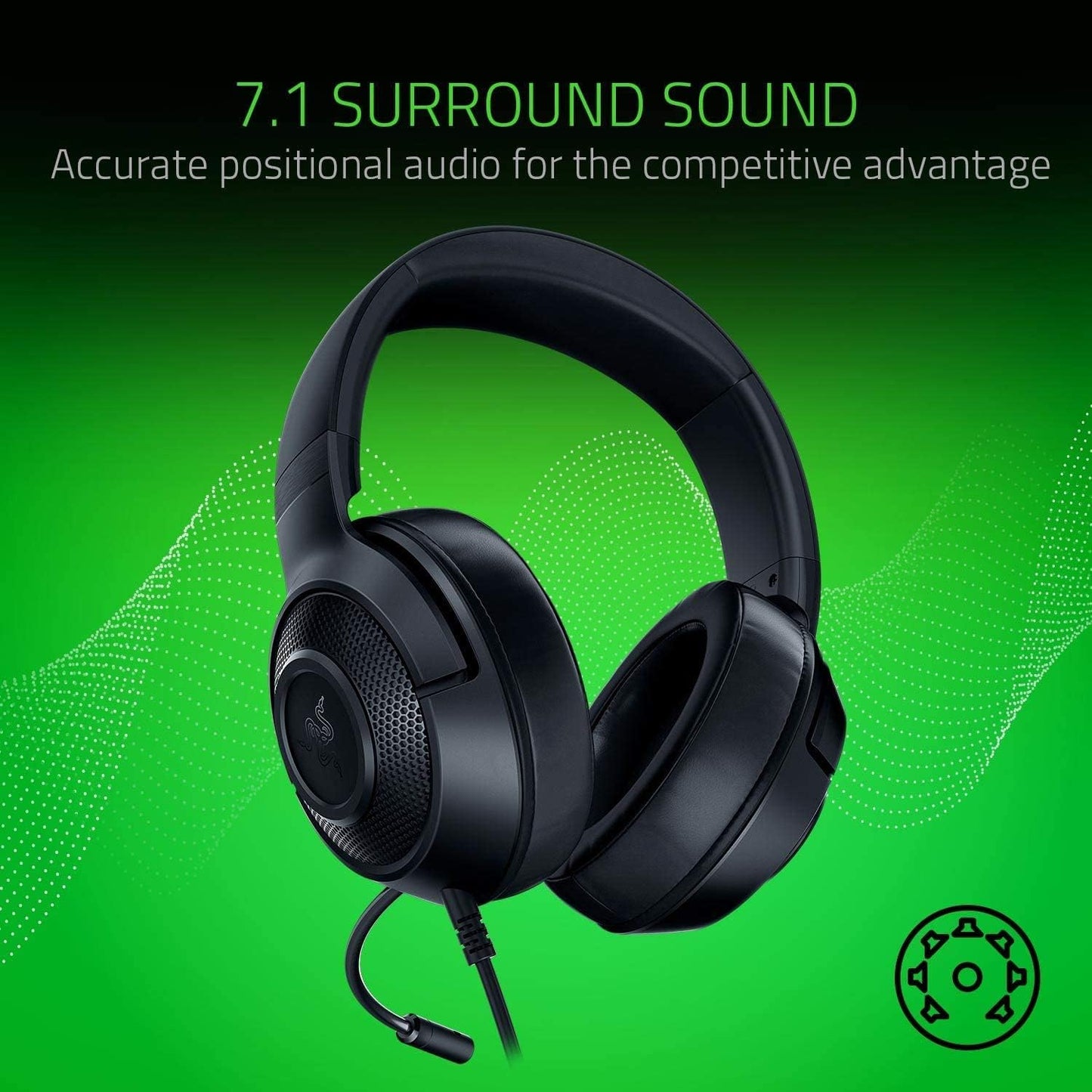 Razer Kraken X Lite Ultralight Gaming Headset